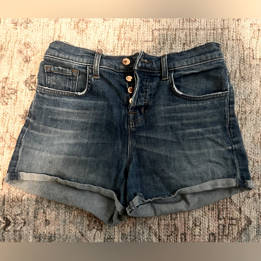 J Brand Denim Shorts Button Fly size 24